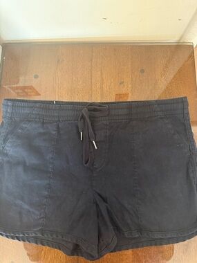 Level 99 Casual Drawstring Shorts in Black XL